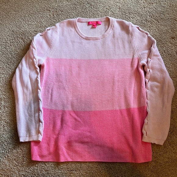Lily Pulitzer pink sweater - Picture 1 of 7